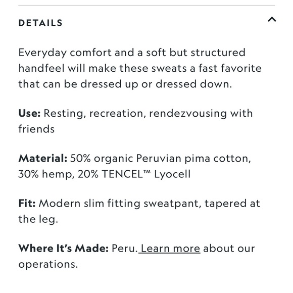 NWT allbirds Mens R&R SweatPants In Hazy Pine - Picture 13 of 16